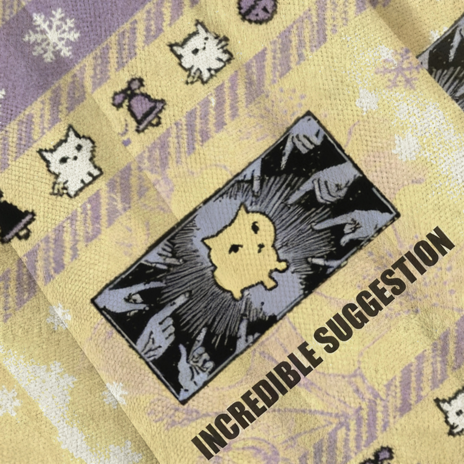 Incredile Suggestion Funny Cat Ugly Sweatshirt