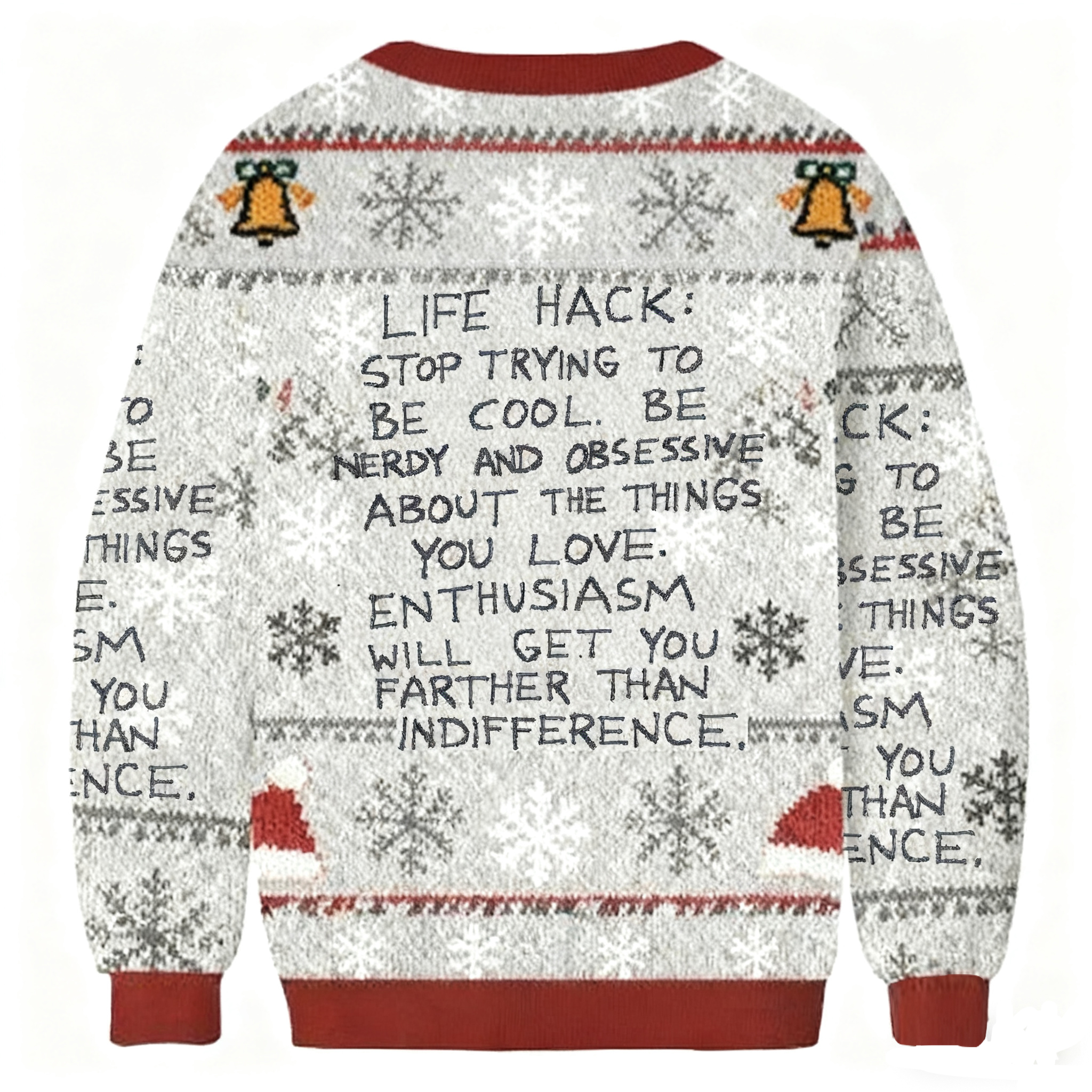 Stop Trying To Cool Ugly Sweatshirt