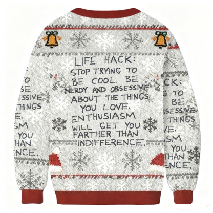 Stop Trying To Cool Ugly Sweatshirt