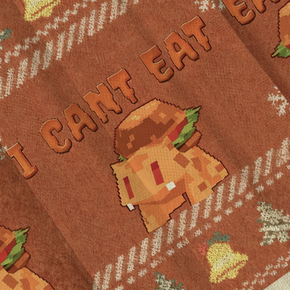 I Can't Eat Funny Dog Meme Ugly Sweatshirt