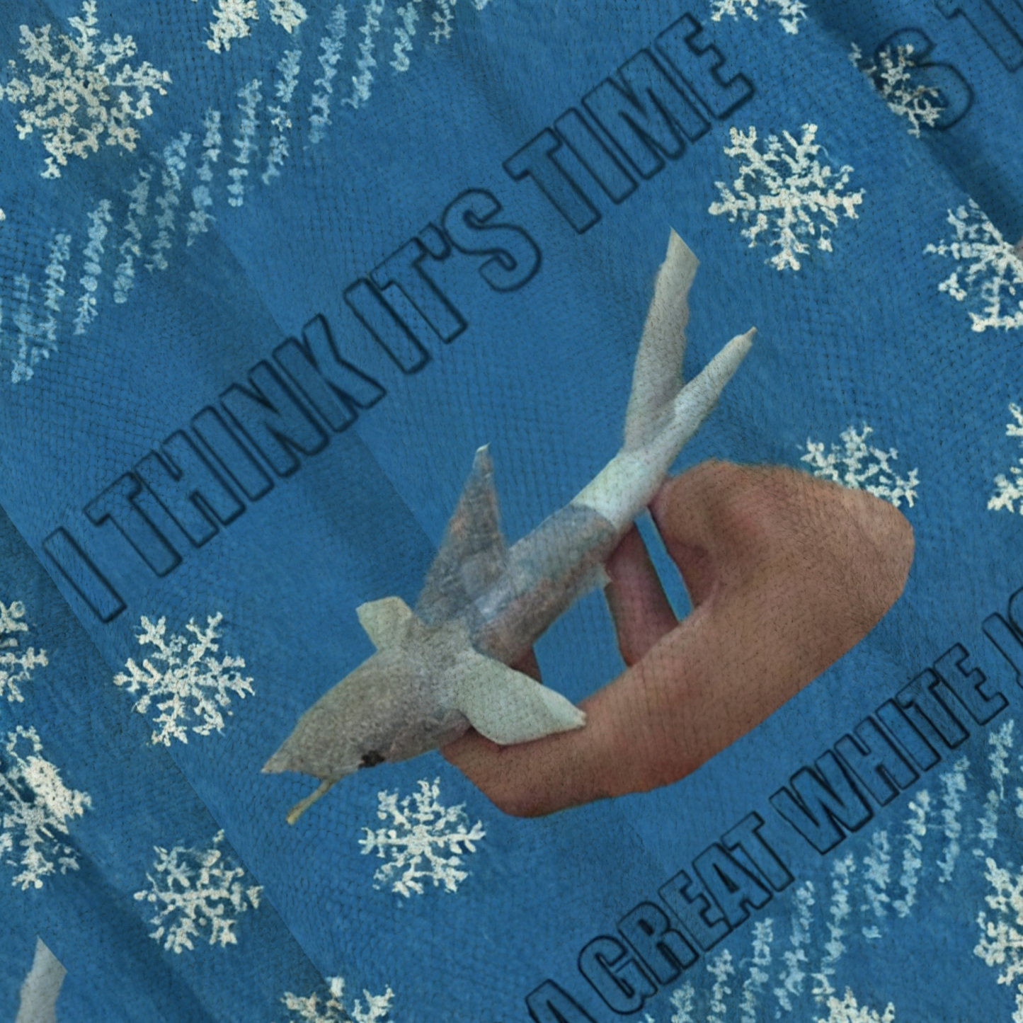 It’s Time For A Great White Joint Christmas Ugly Sweatshirt