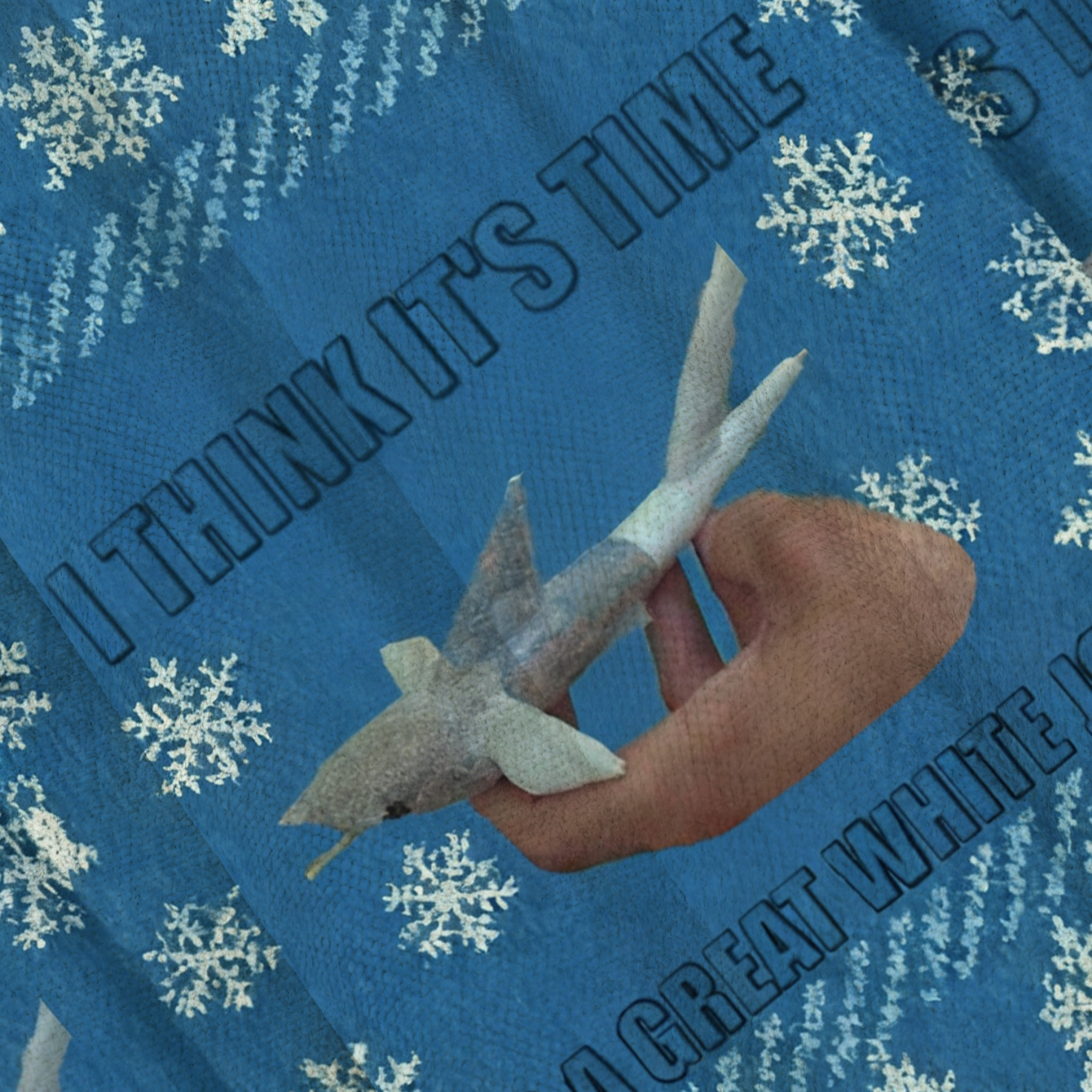 It’s Time For A Great White Joint Christmas Ugly Sweatshirt