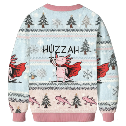 Huzzah Christmas Ugly Sweatshirt