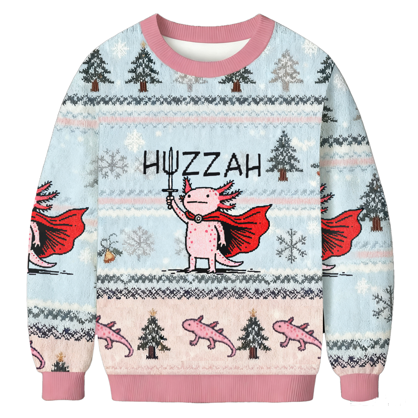 Huzzah Christmas Ugly Sweatshirt