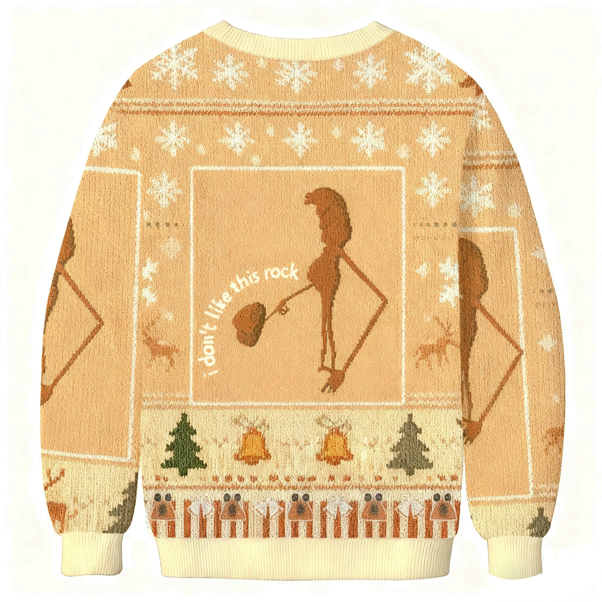 I Don't Like This Rock Christmas Ugly Sweatshirt