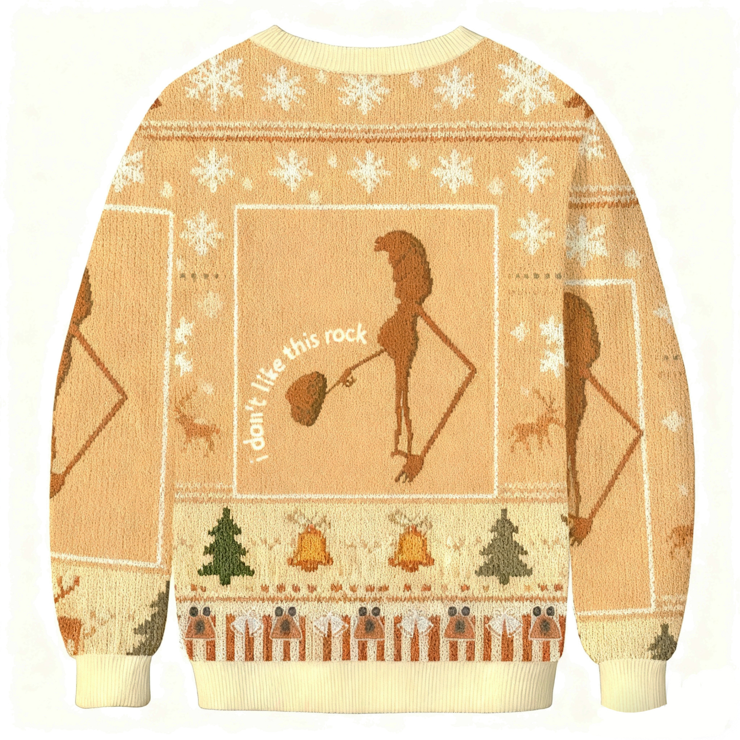 I Don't Like This Rock Christmas Ugly Sweatshirt