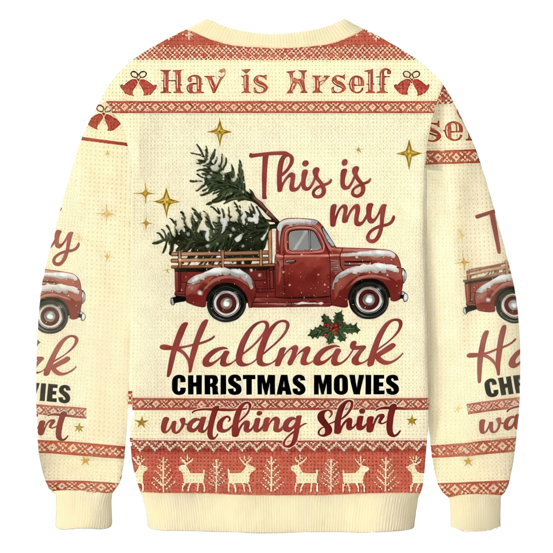 This Is My Watching Christmas Ugly Sweatshirt