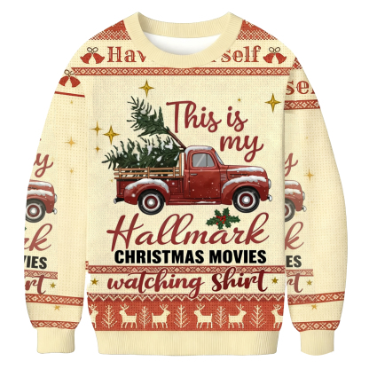 This Is My Watching Christmas Ugly Sweatshirt