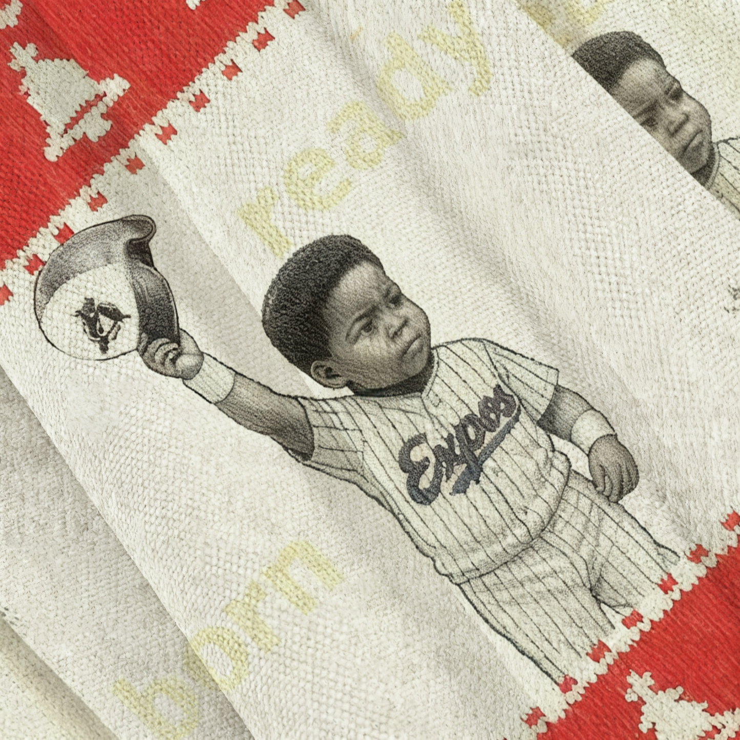 Born Ready Baseball Christmas Ugly Sweatshirt