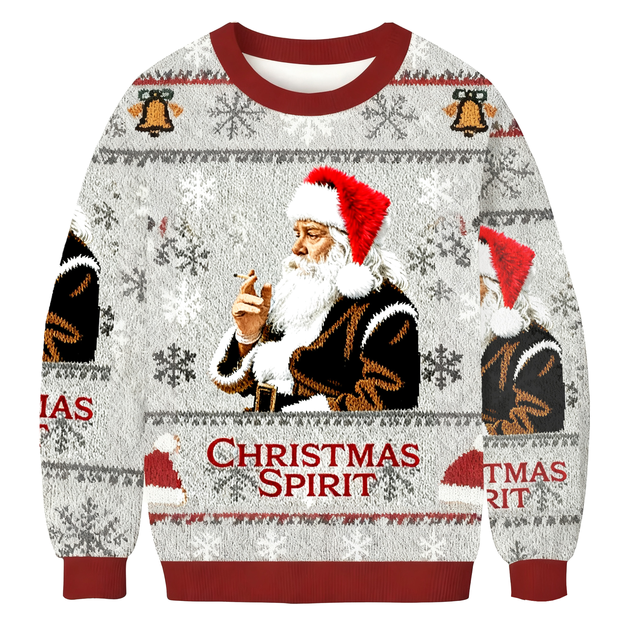 Christmas Spirit Parody Christmas Ugly Sweatshirt