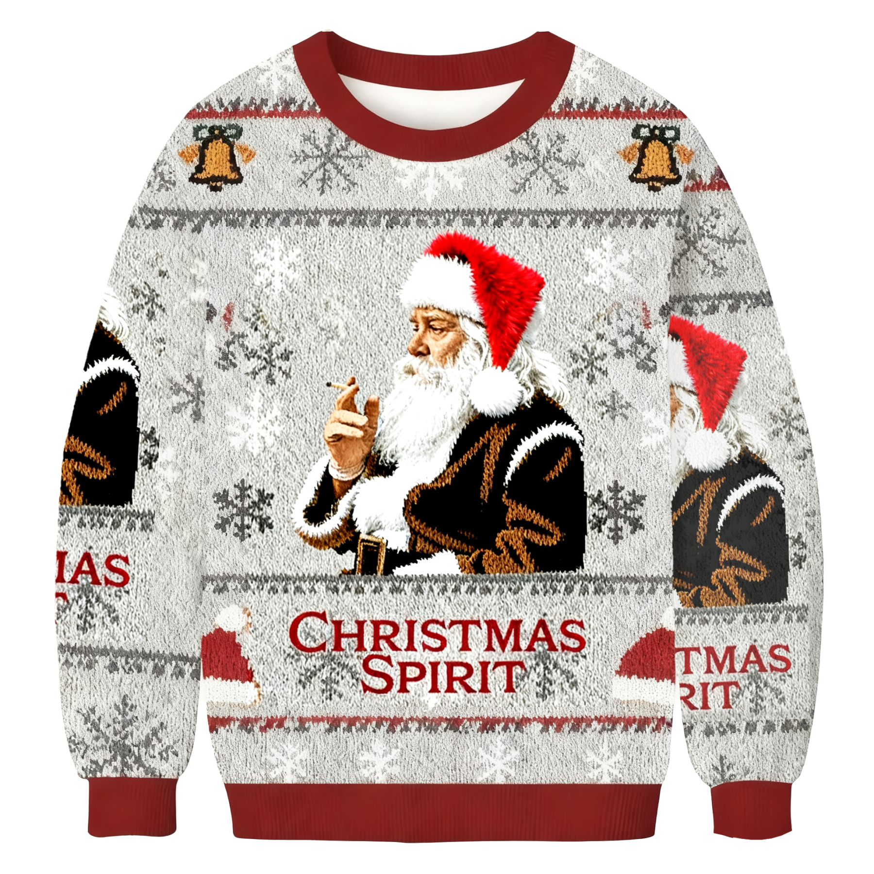 Christmas Spirit Parody Christmas Ugly Sweatshirt