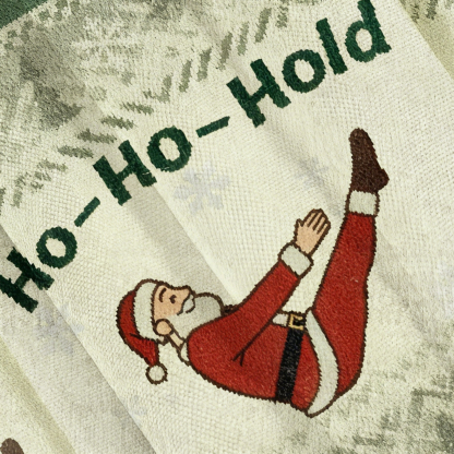 Baddiecat Ho Ho Hold Christmas Ugly Sweatshirt