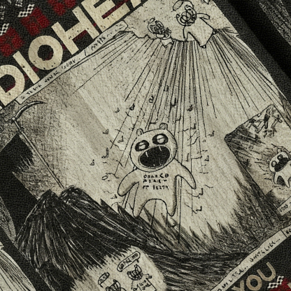 Baddiecat Radiohead I Will See You In The Next Life Christmas Ugly Sweatshirt