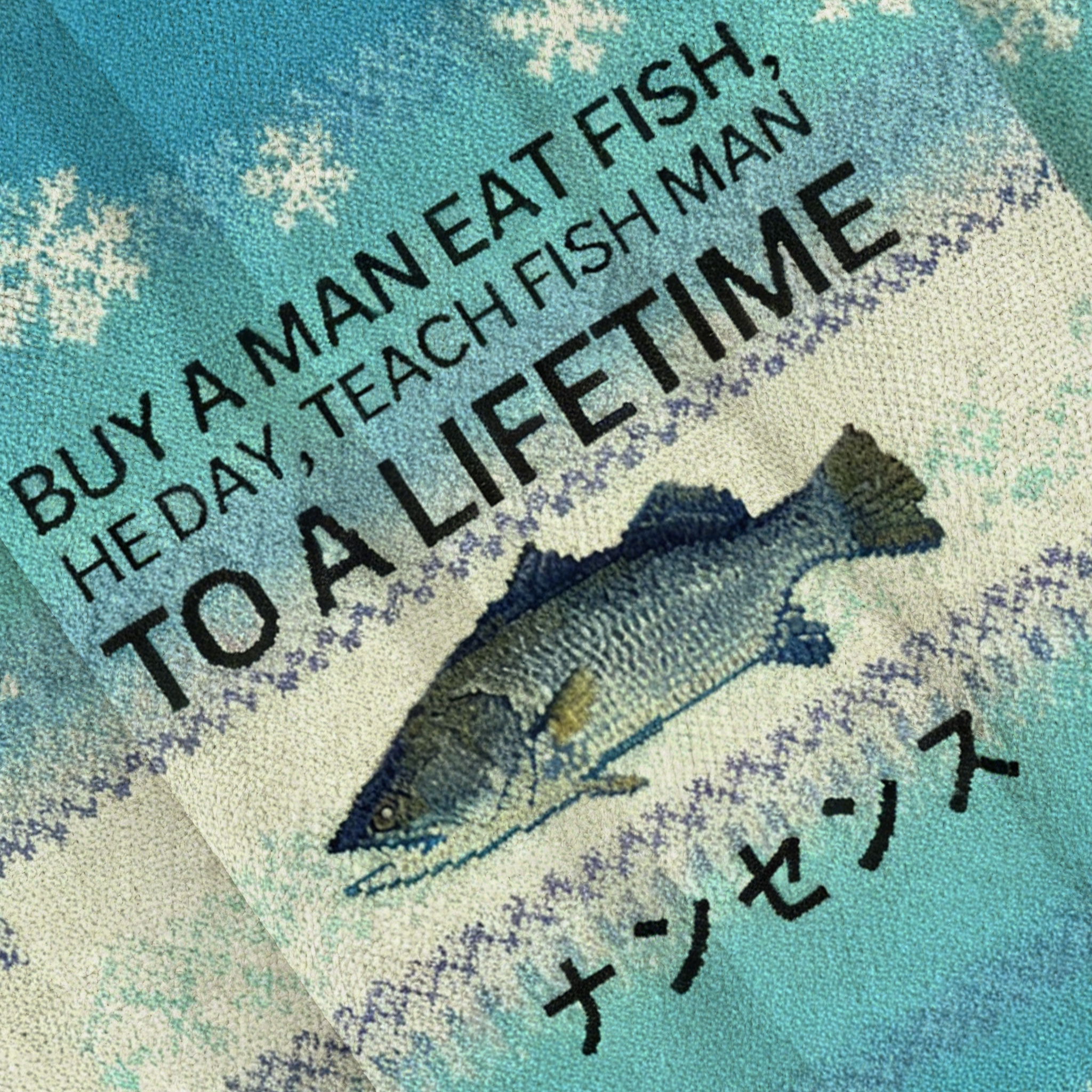 Baddiecat To A Lifetime Fish Christmas Ugly Sweatshirt