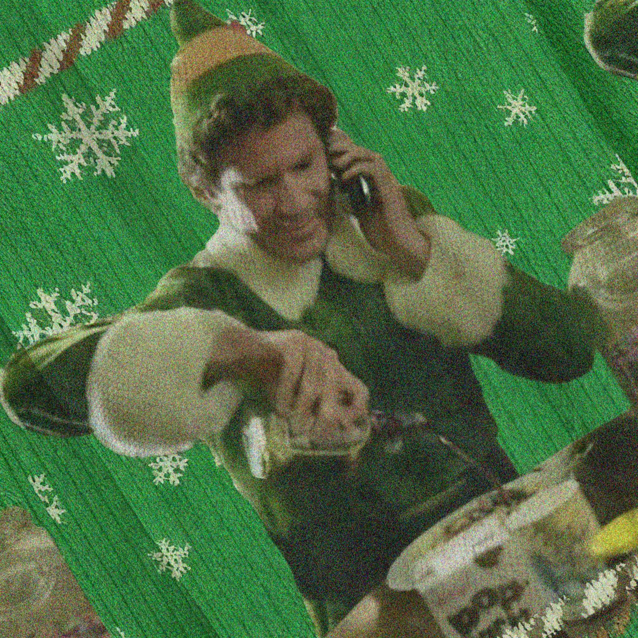 Baddiecat Christmas Elf Christmas Ugly Sweatshirt