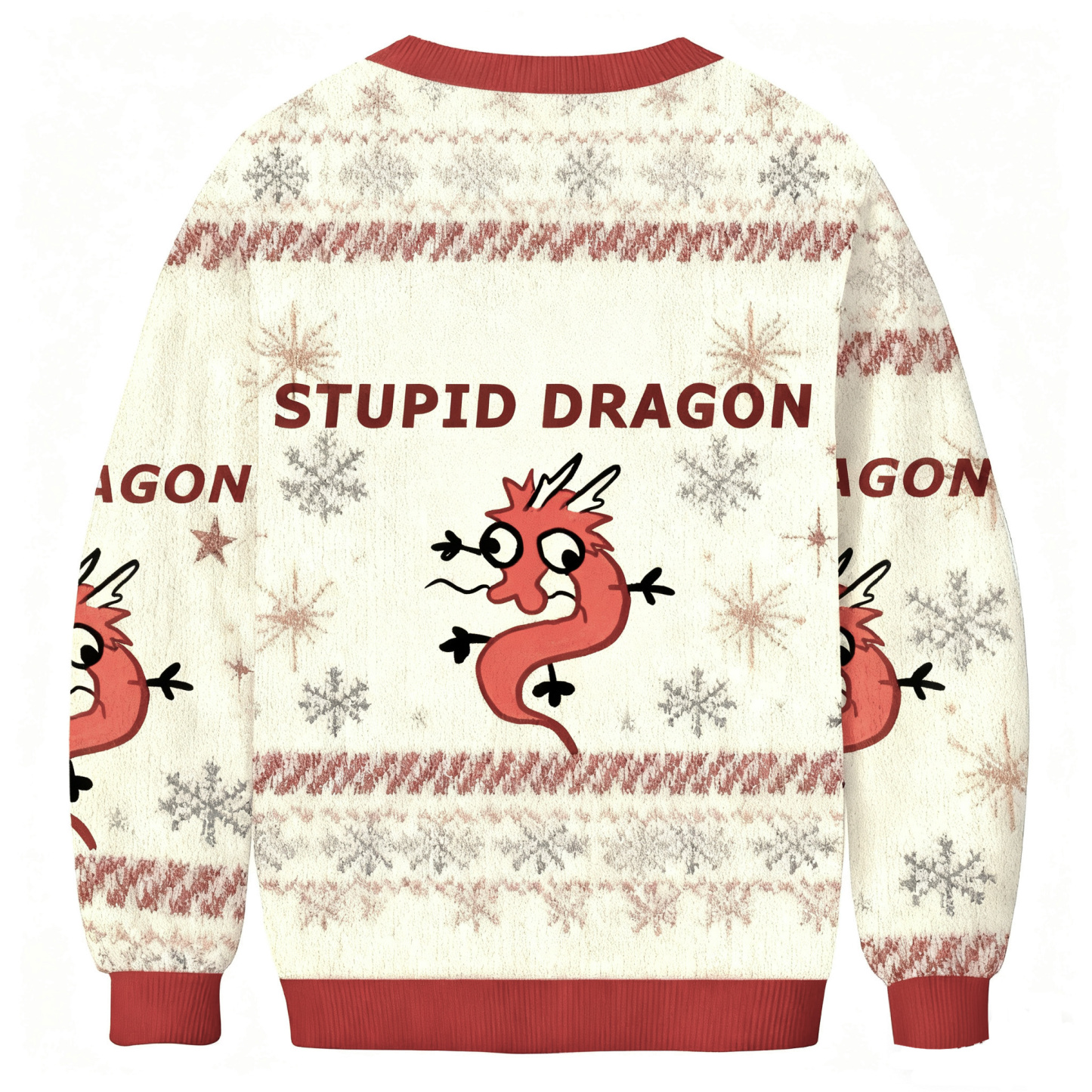 Stupid Dragon Ugly Sweatshirt