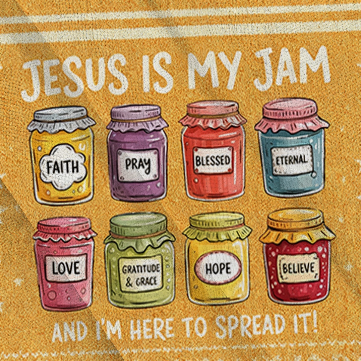 Baddiecat Jesus Is My Jam Ugly Sweatshirt