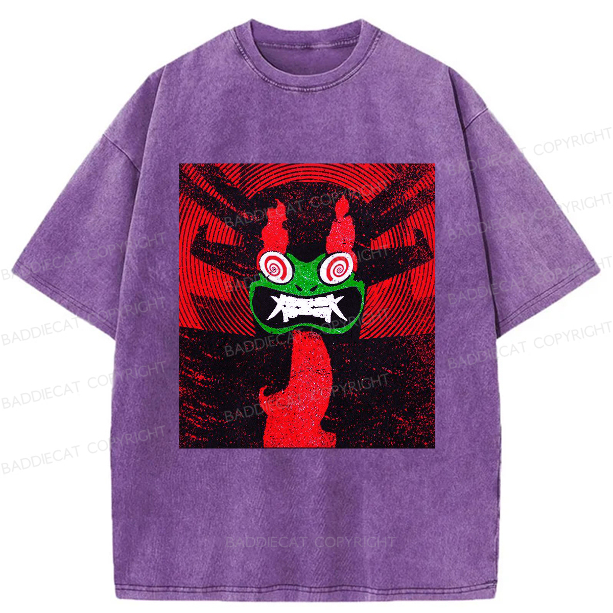 Baddiecat Dark Transformation Master Washed T-shirt