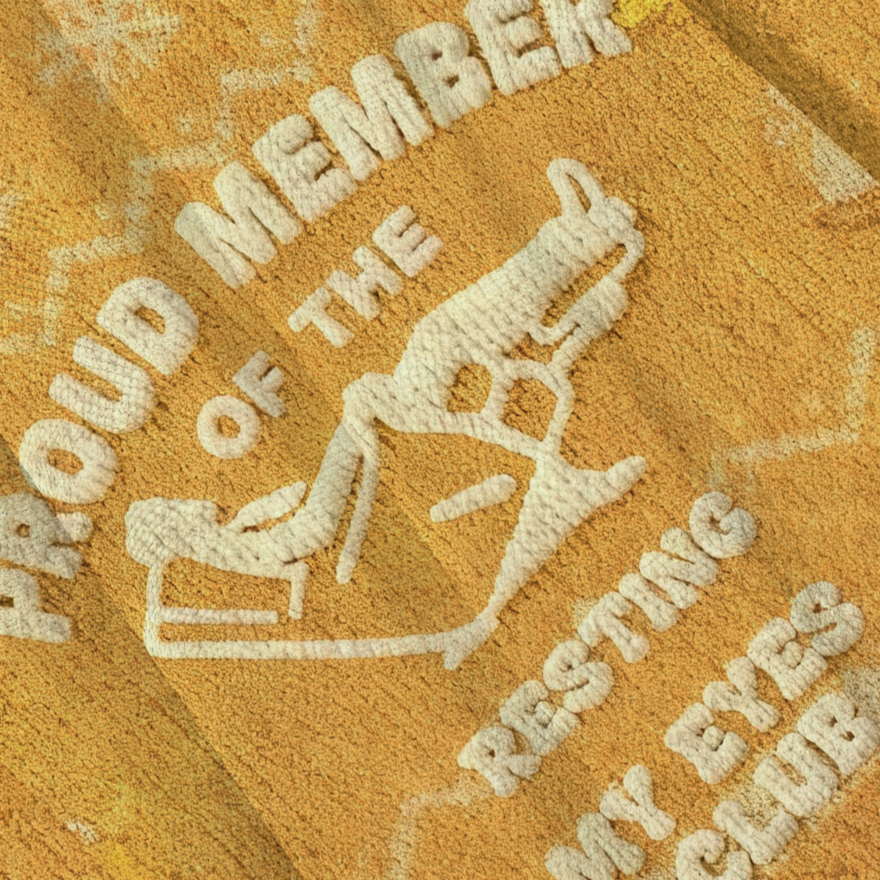 Baddiecat Proud Member Of The Resting My Eyes Club Christmas Ugly Sweatshirt