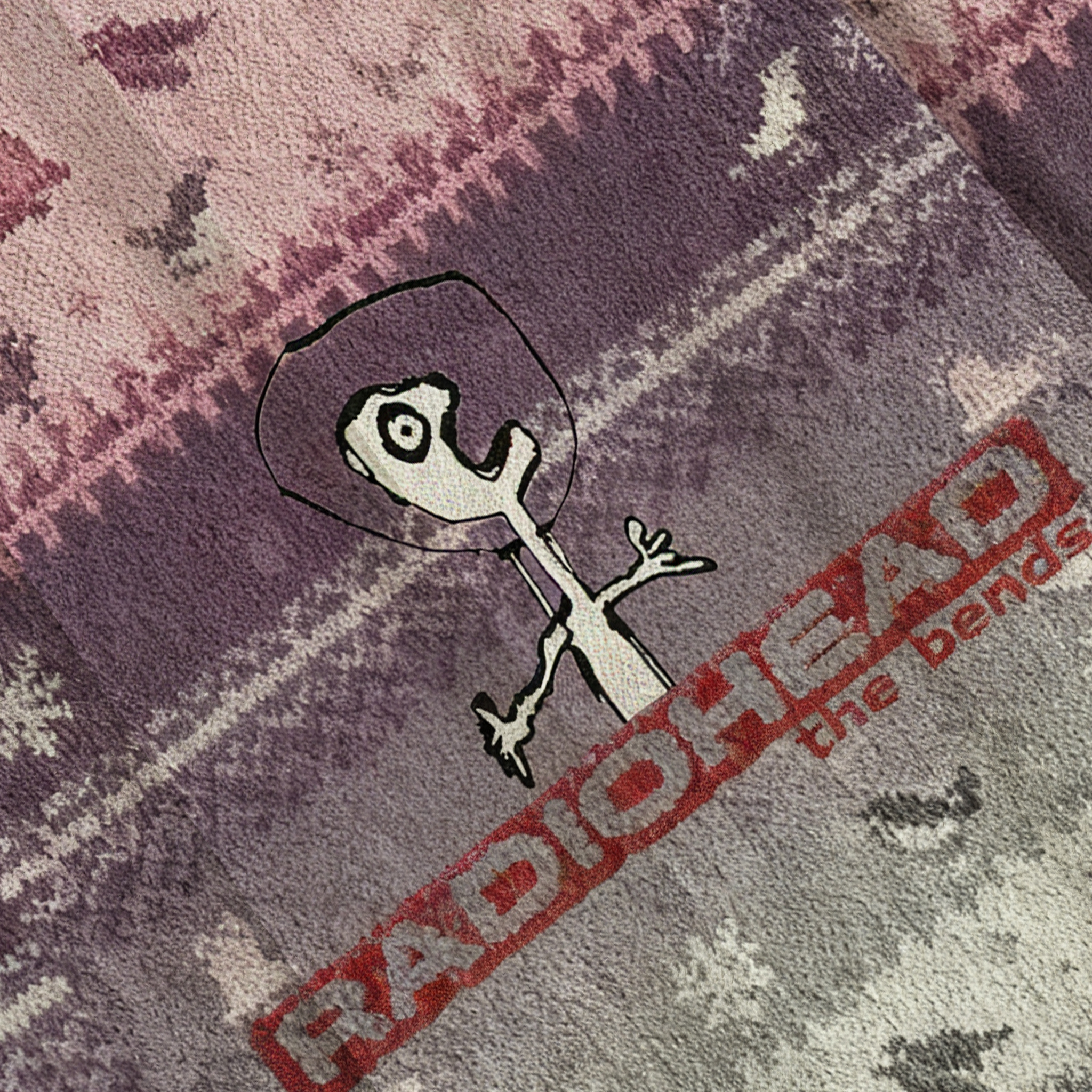 Baddiecat Radiohead The Bends Christmas Ugly Sweatshirt