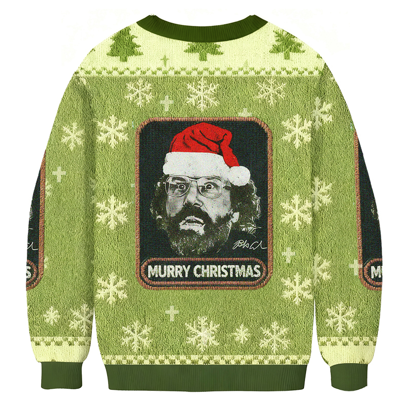 Baddiecat Murry Christmas Christmas Ugly Sweatshirt