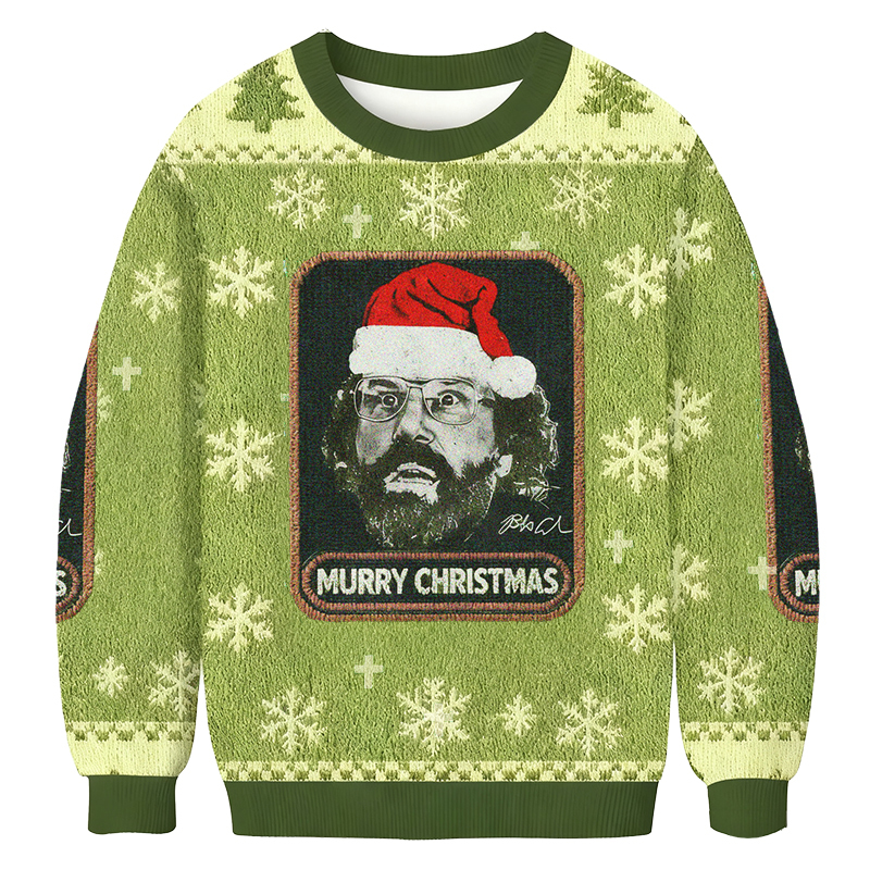 Baddiecat Murry Christmas Christmas Ugly Sweatshirt