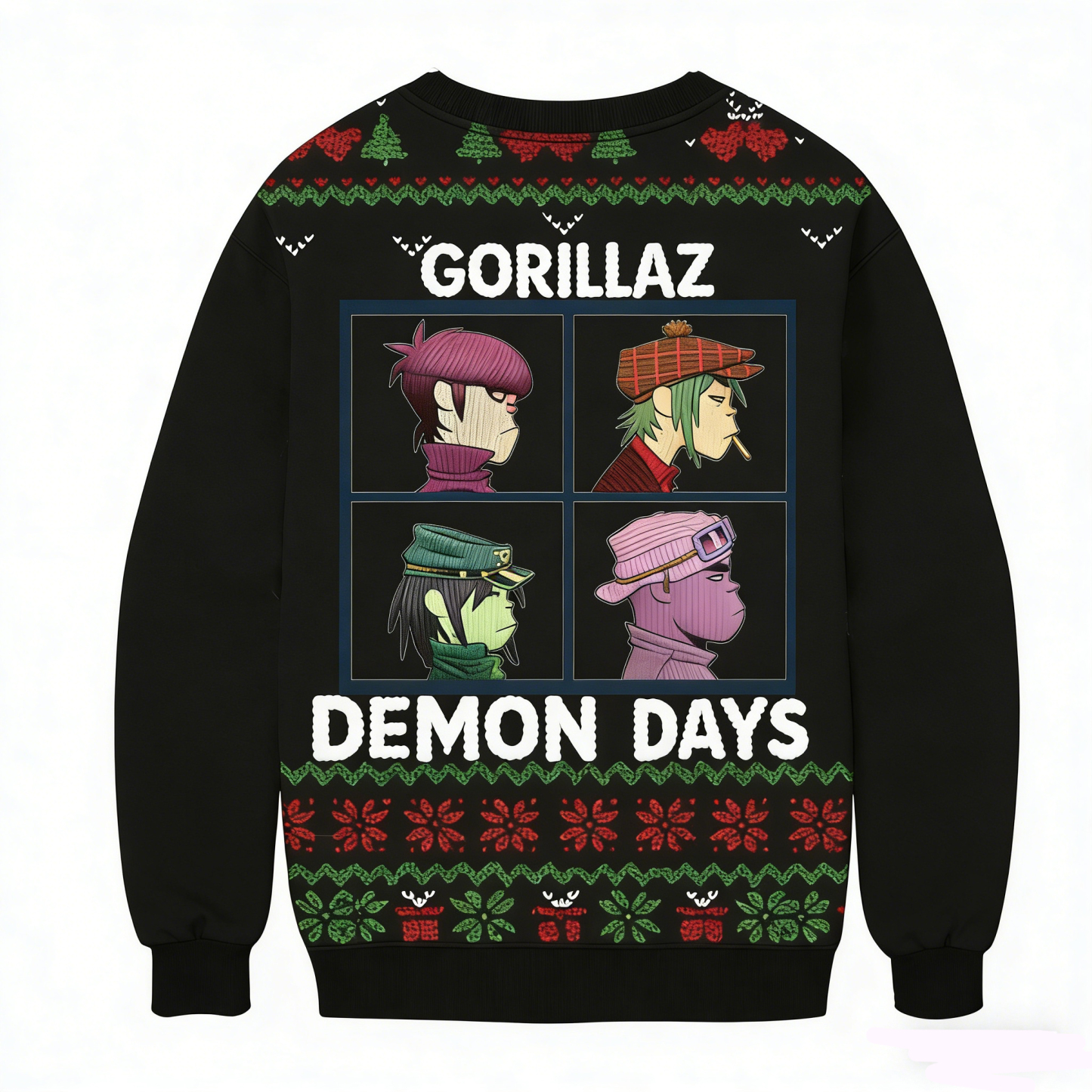 Baddiecat Gorillaz Demon Days Ugly Sweatshirt