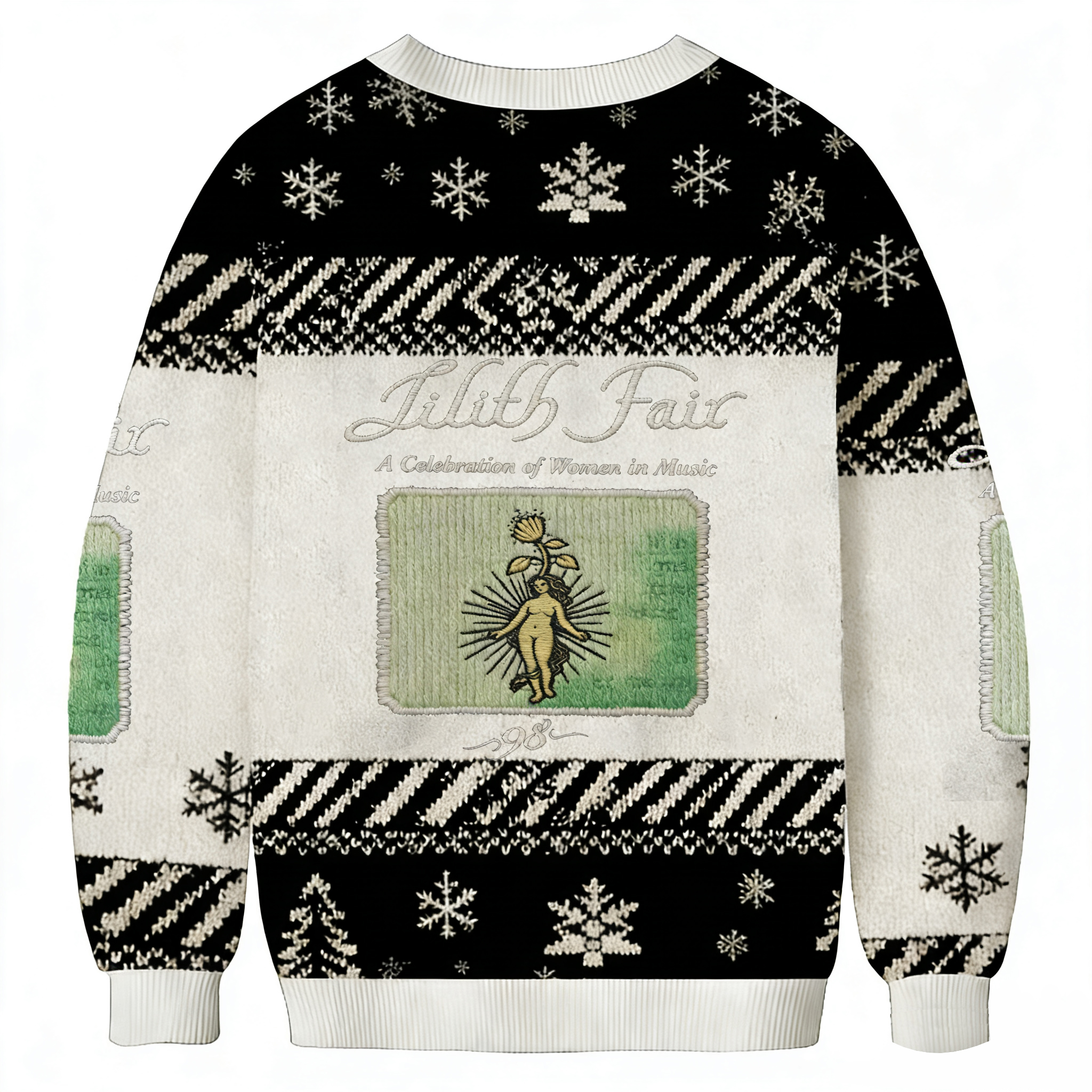 Baddiecat Lilith Fair A Celebration Of Women In Music Ugly Sweatshirt