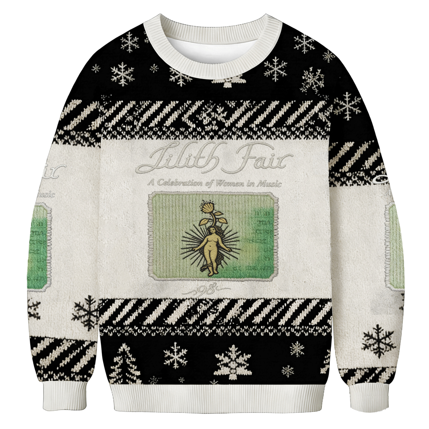 Baddiecat Lilith Fair A Celebration Of Women In Music Ugly Sweatshirt