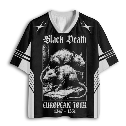 Baddiecat Black Death European Mesh Jersey