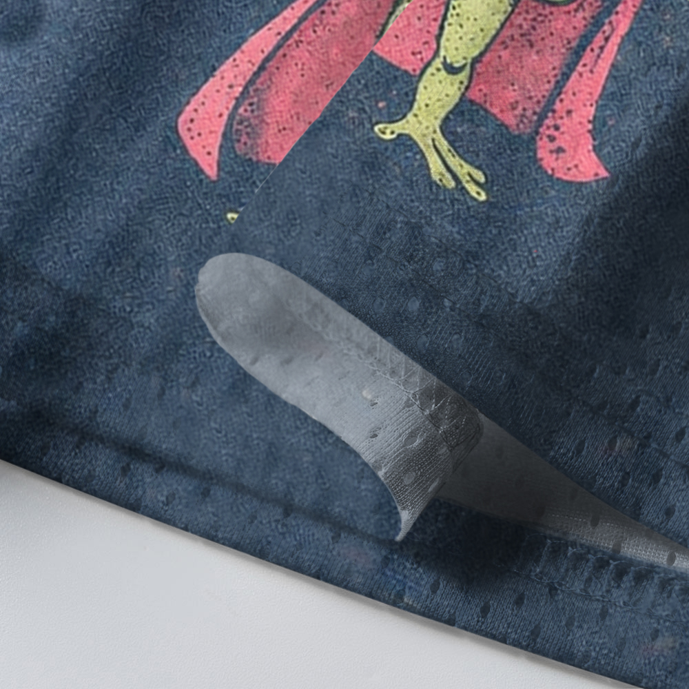 Baddiecat Huzzah Frog Mesh Jersey