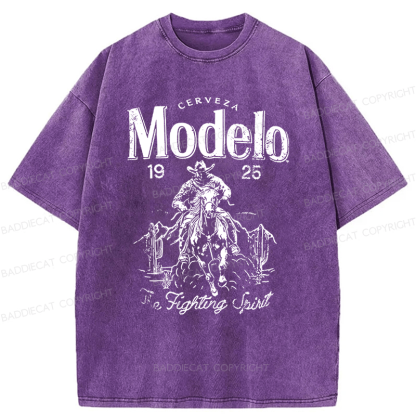Baddiecat Modelo Washed T-shirt