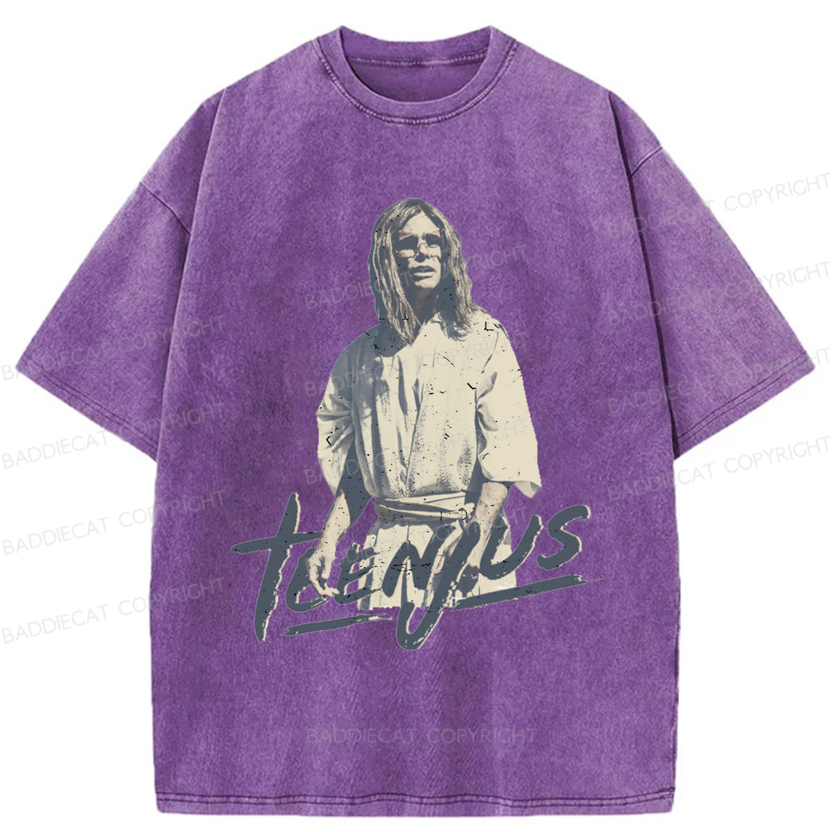 Baddiecat TEENJUS BABY BILLY 60S VINTAGE Washed T-shirt