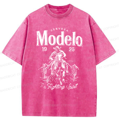 Baddiecat Modelo Washed T-shirt