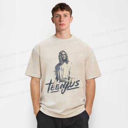 Baddiecat TEENJUS BABY BILLY 60S VINTAGE Washed T-shirt