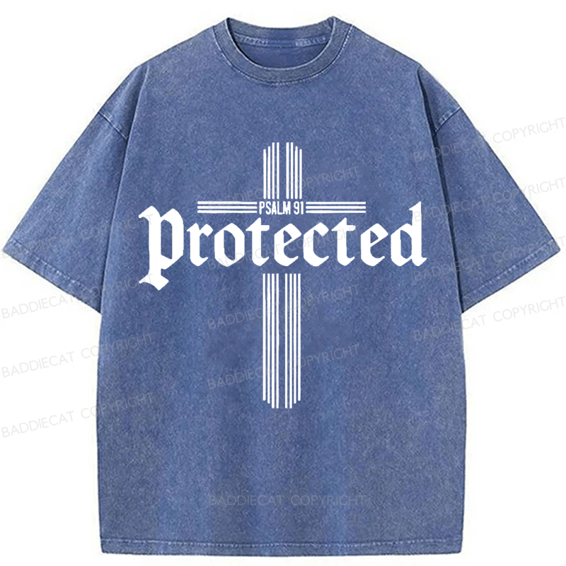 Baddiecat Proteeted Washed T-shirt