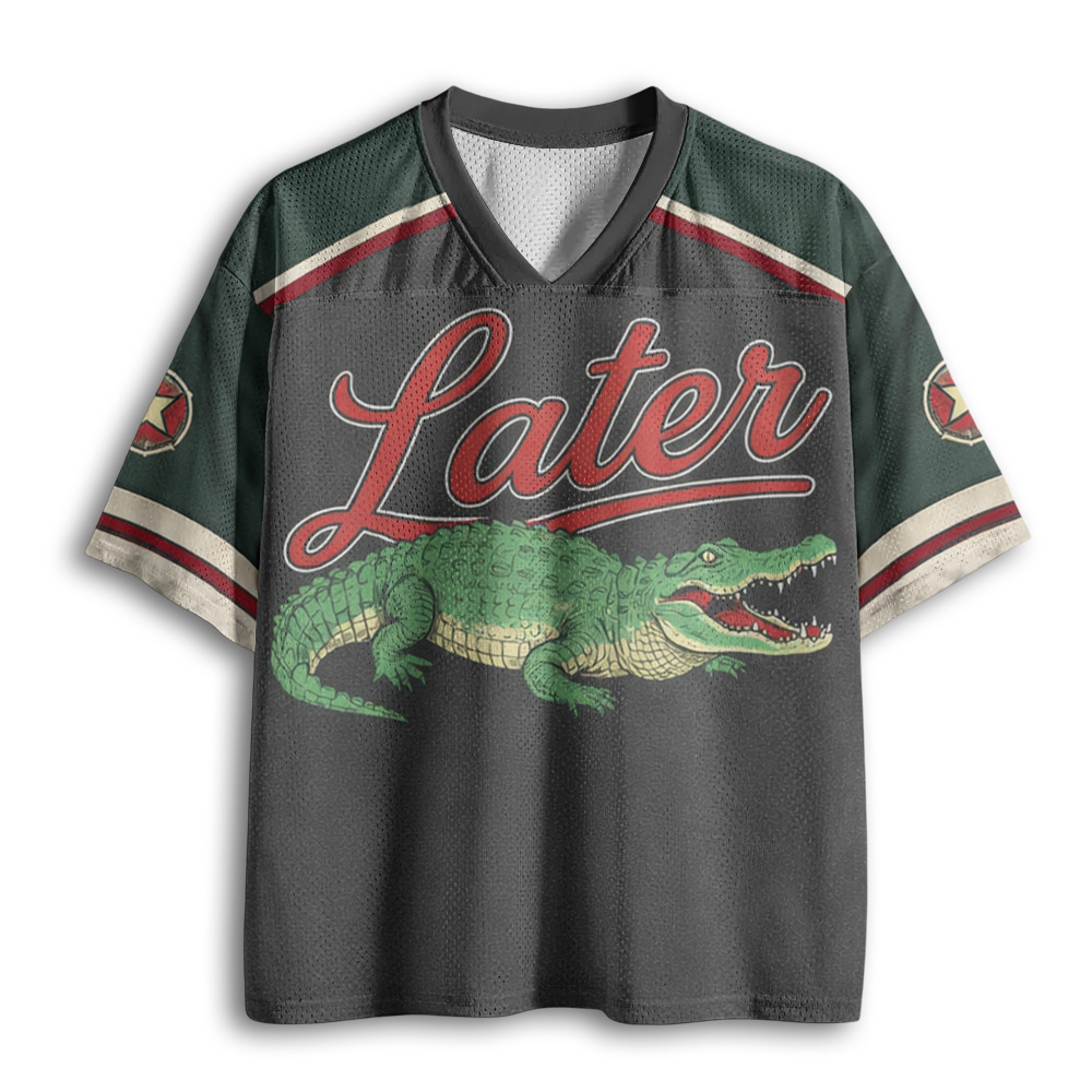 Baddiecat Later Gator Mesh Jersey