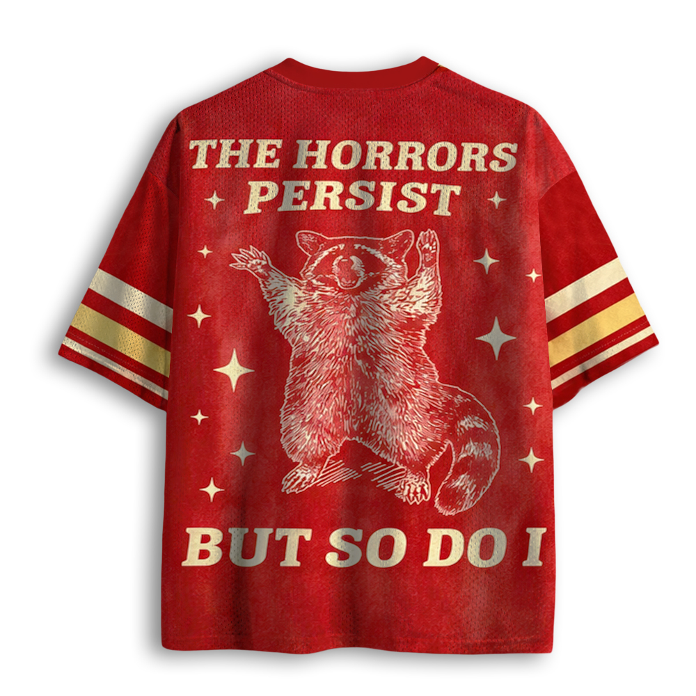 Baddiecat The Horror Persist Mesh Jersey
