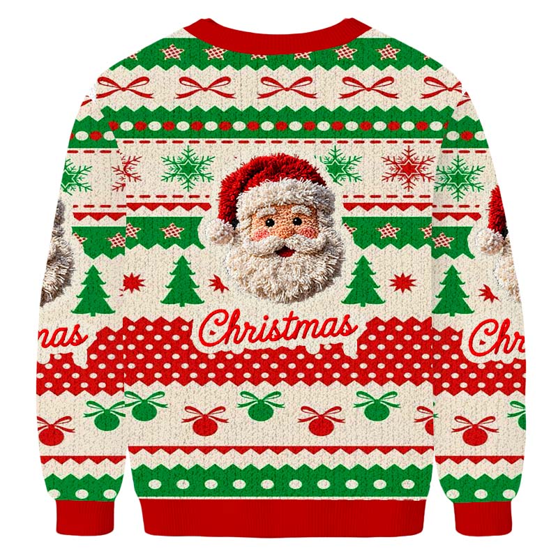 Baddieca Merry Christmas Ugly Sweatshirt
