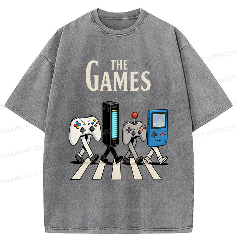 Baddiecat The Game Washed T-shirt