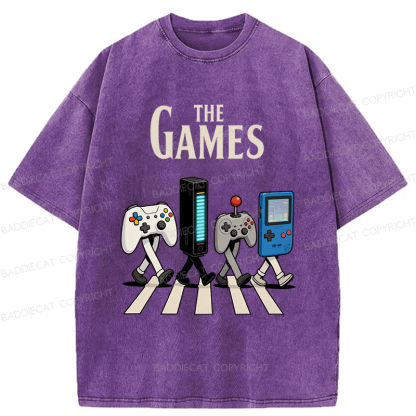 Baddiecat The Game Washed T-shirt