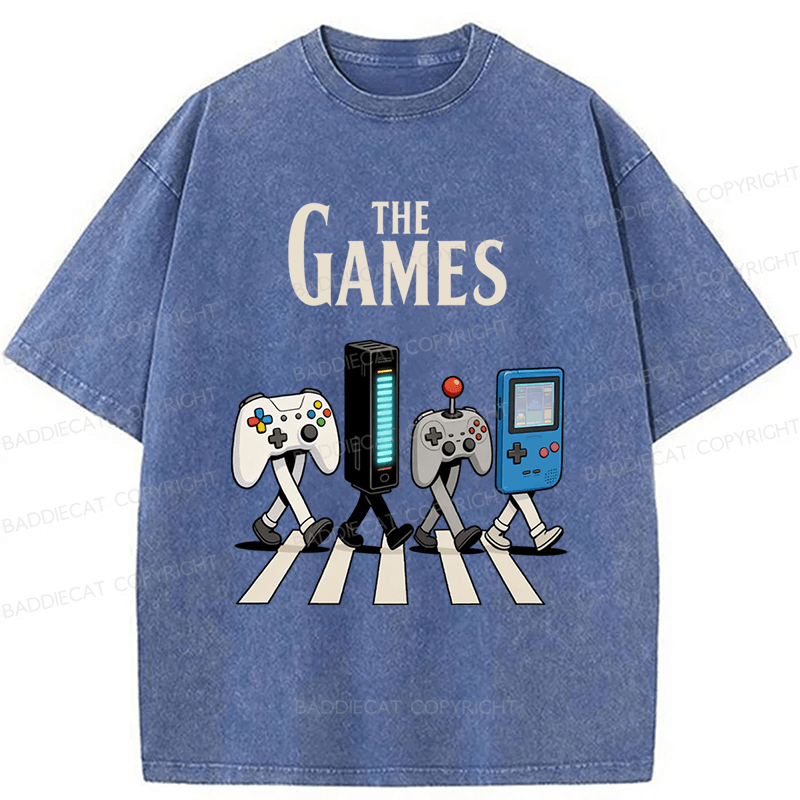 Baddiecat The Game Washed T-shirt