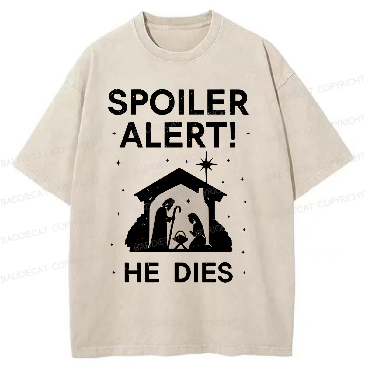 Baddiecat Spoiler Alert He Dies Washed T-shirt