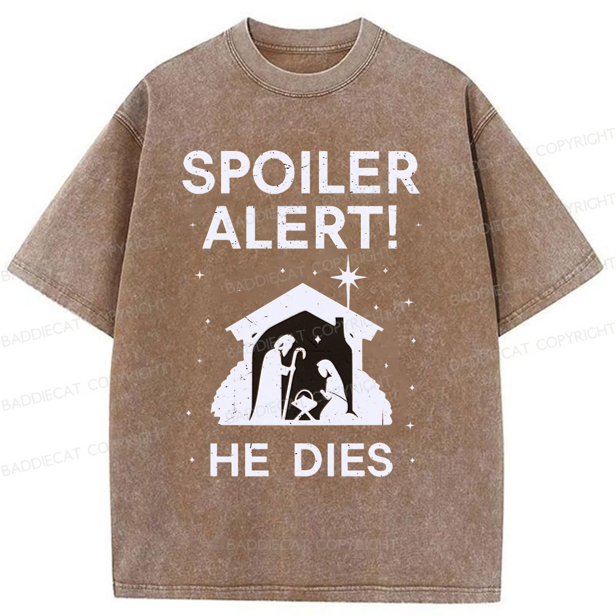 Baddiecat Spoiler Alert He Dies Washed T-shirt