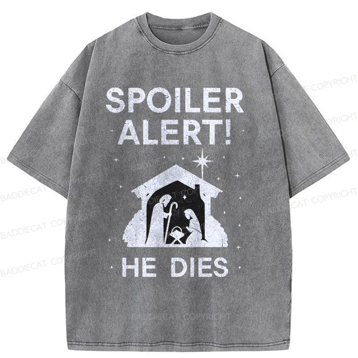 Baddiecat Spoiler Alert He Dies Washed T-shirt