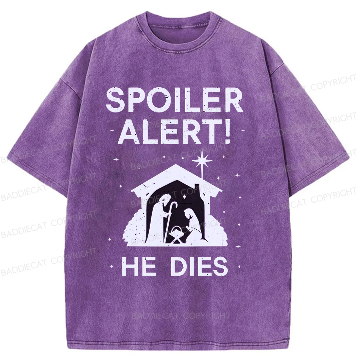 Baddiecat Spoiler Alert He Dies Washed T-shirt