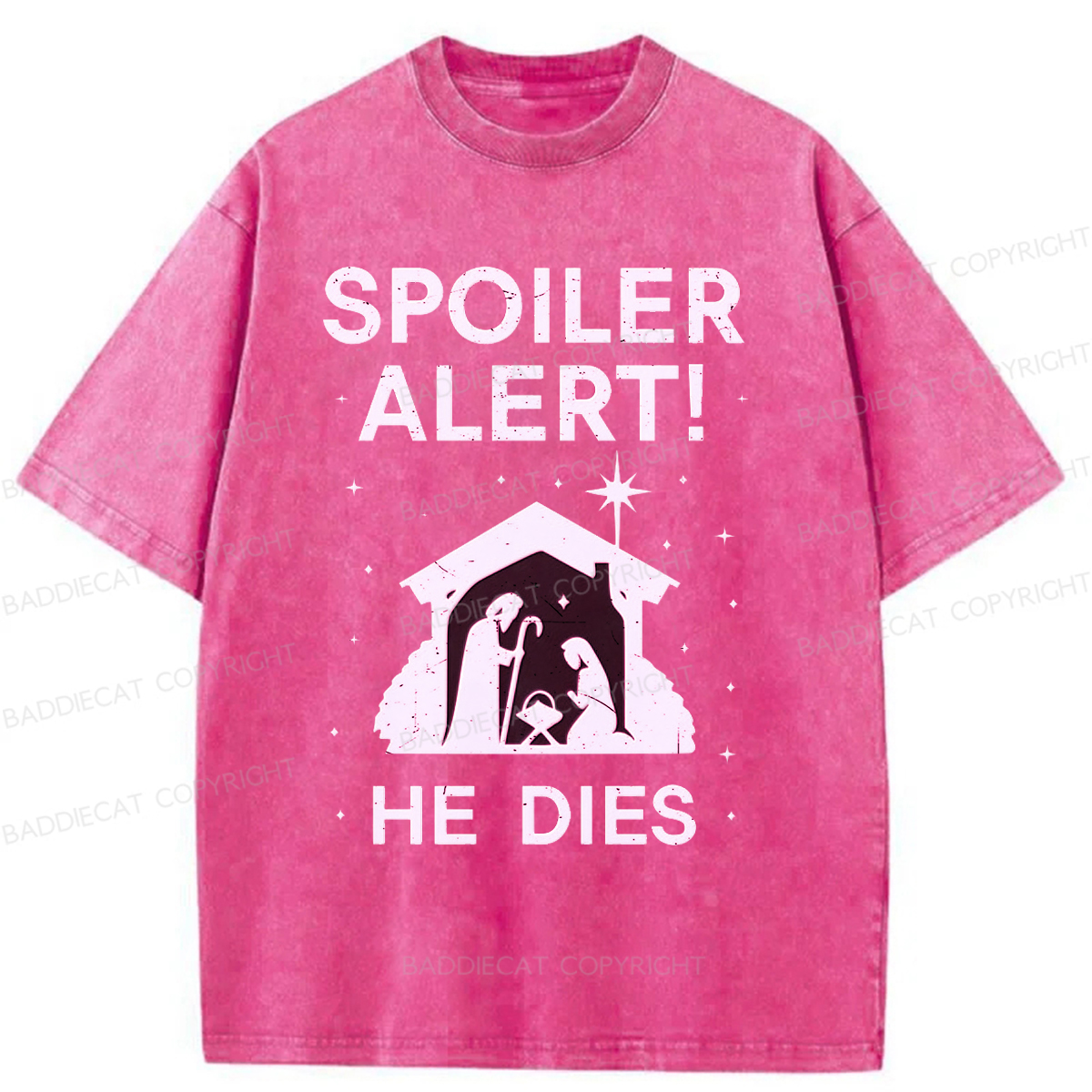 Baddiecat Spoiler Alert He Dies Washed T-shirt