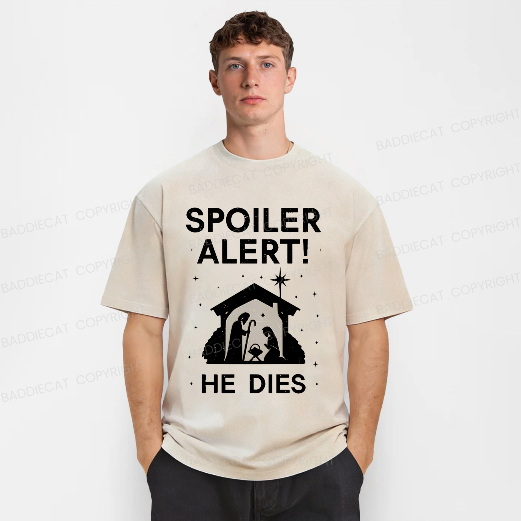 Baddiecat Spoiler Alert He Dies Washed T-shirt