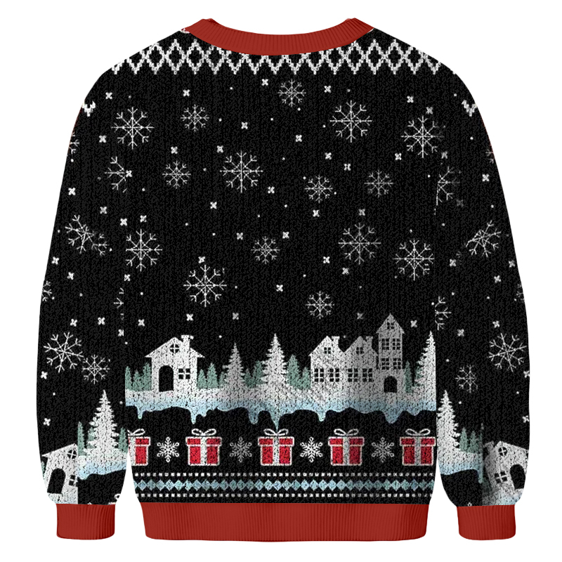 Cookie Man Fun Christmas Ugly Sweatshirt