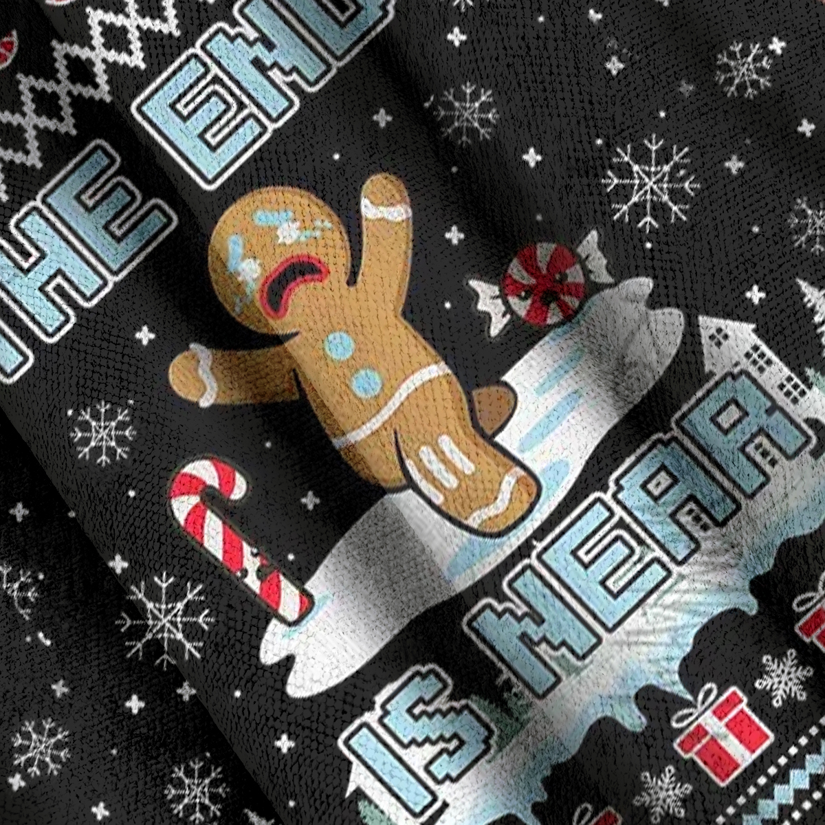 Cookie Man Fun Christmas Ugly Sweatshirt